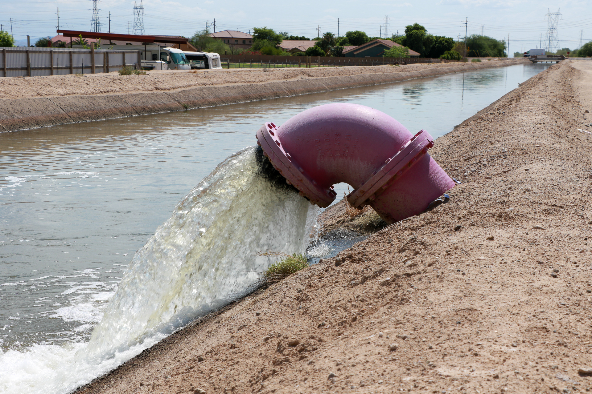 Roosevelt Irrigation District effluent discharge from Sundance Water Reclamation Facility