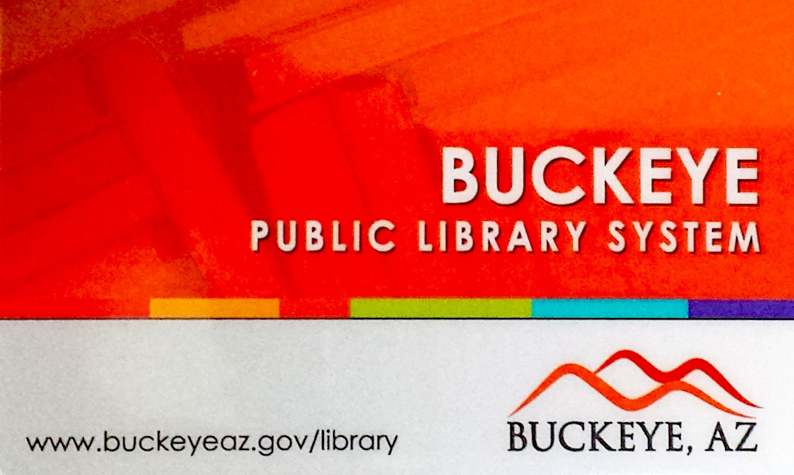 Image of Buckeye Public Library Card