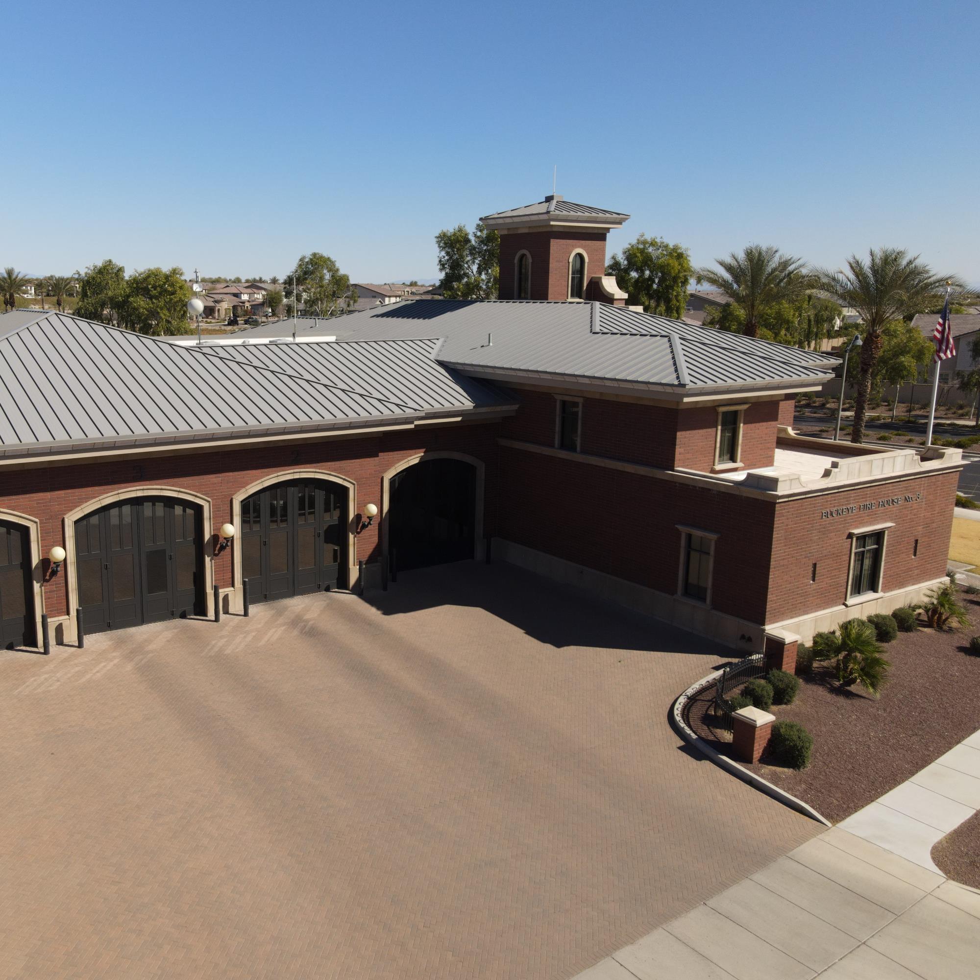 Verrado Fire Station from the air