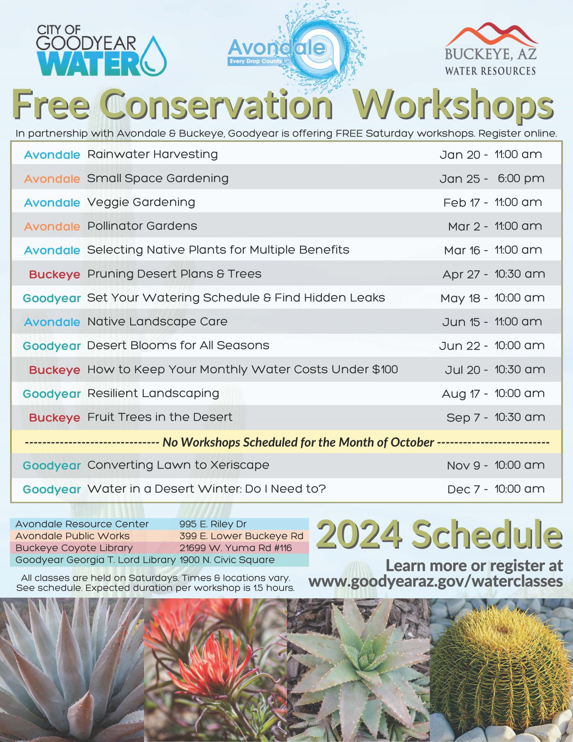 2024 Conservation Calendar