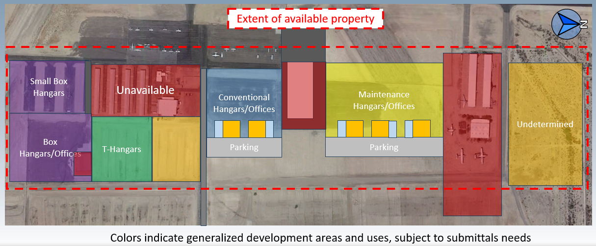 What can be developed map of buckeye airport