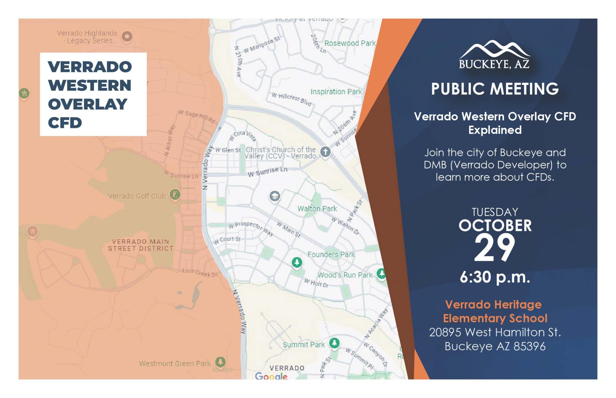 Western Overlay Verrado CFD Flyer 10/29