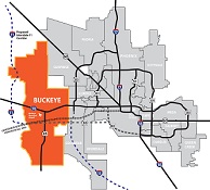 Buckeye-Location Regional Map 2019 I-11 small