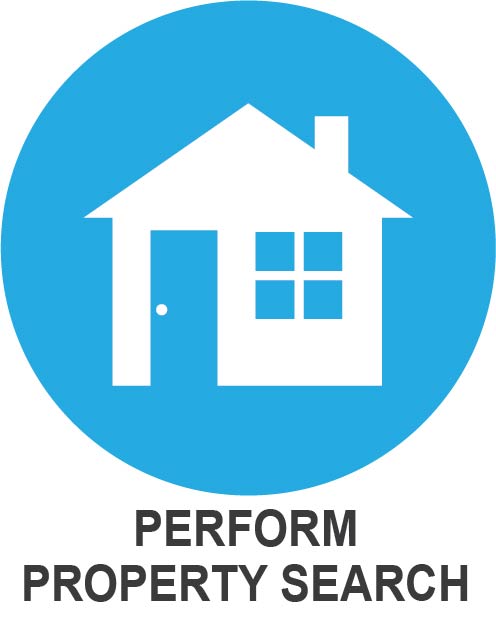 perform property search icon