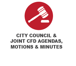 City Council & Joint CFD Agendas, Motions & Minutes Icon